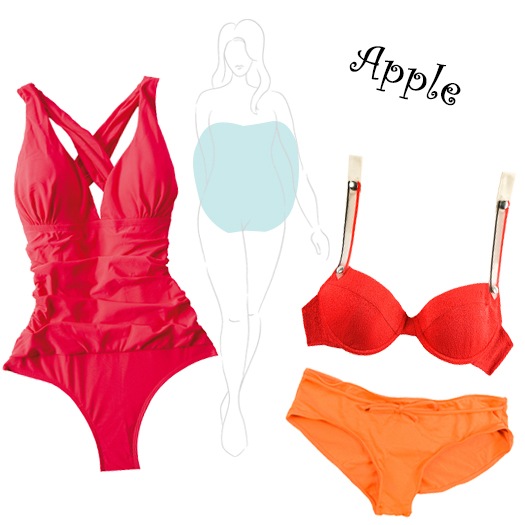 Swimsuit Options for Apple-shaped Body