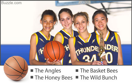 Basketball Team Names for Girls Team