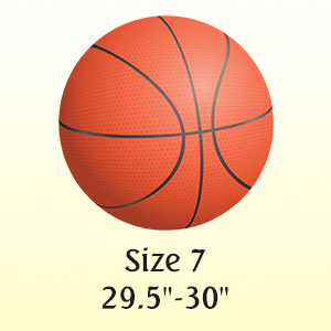 NCAA Men Basketball size