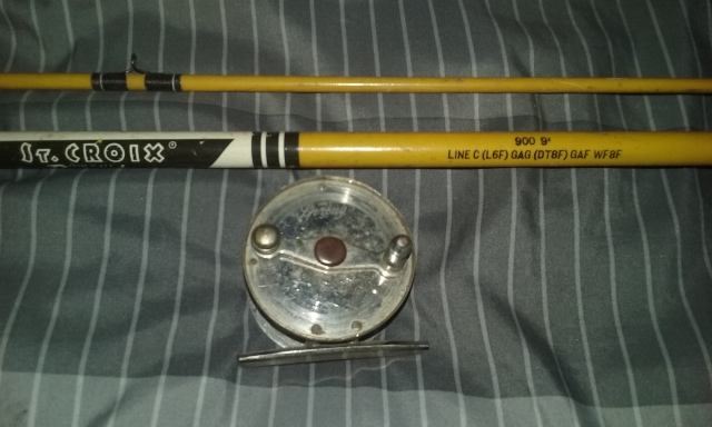 My vintage rod and reel
