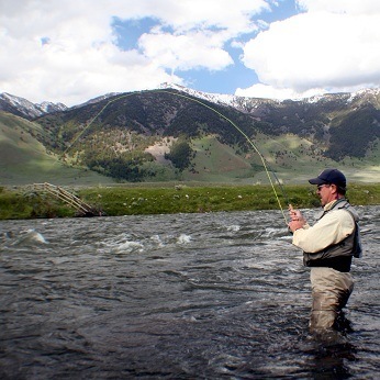 Fishing in a River