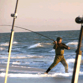 Surf Fishing Casting