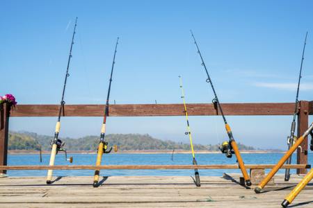 Fishing poles