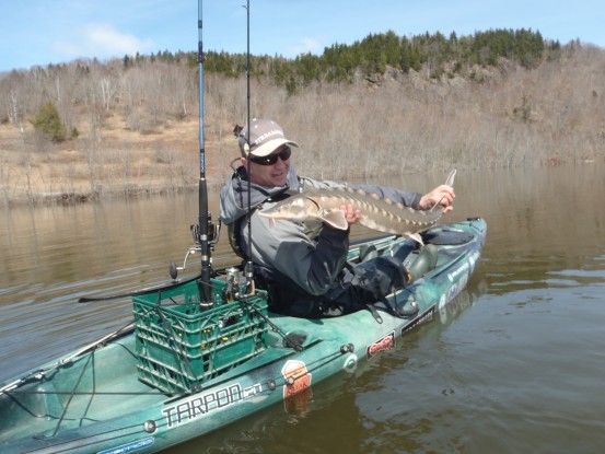 My third ever sturgeon, 38".