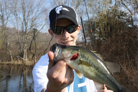 Spinnerbait Bass First of Season 2014