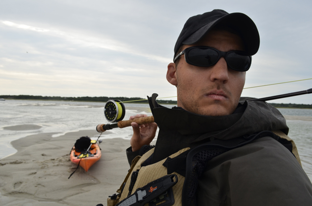 Fly fishing is harder from a kayak. Or is it?