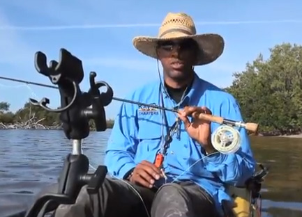 Drei Stroman's kayak fly fishing tips