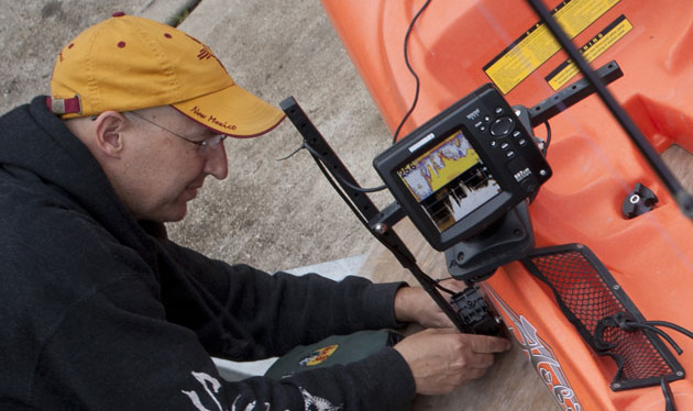 Hot seat your sonar for use with several boats