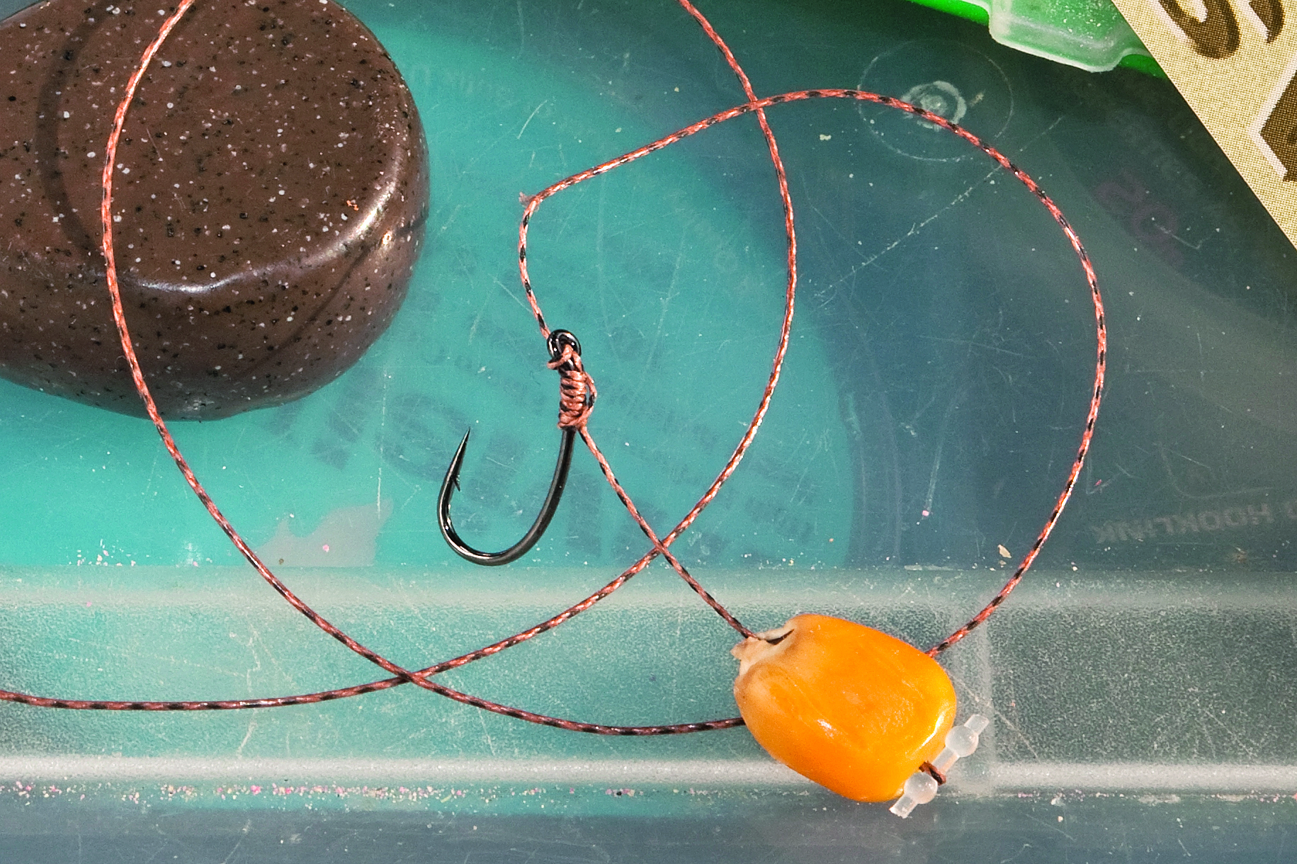 Looking for a bait as effective as a boilie? Try hair-rigged maize.