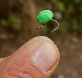 A whittled down zig, used by ACE and Dynamite Baits consultant Mike Hamer.