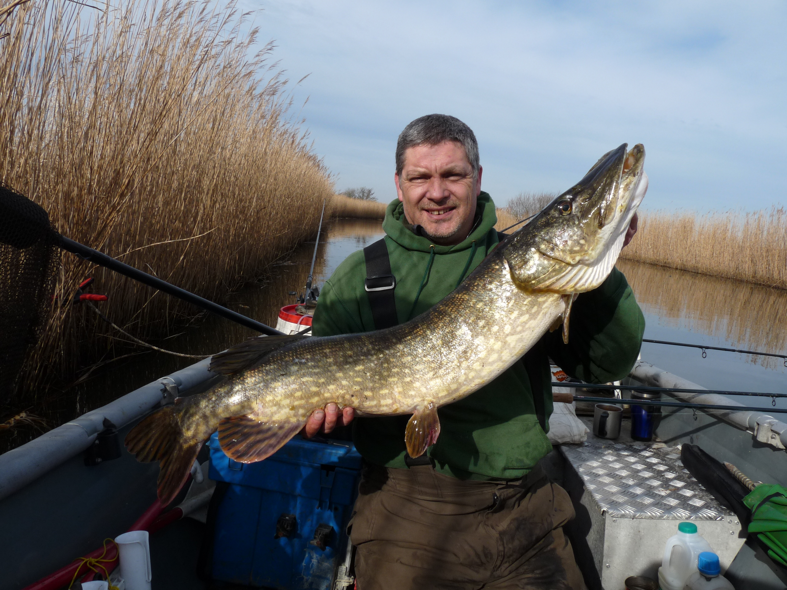 Alan Dudhill, our pike blogger.