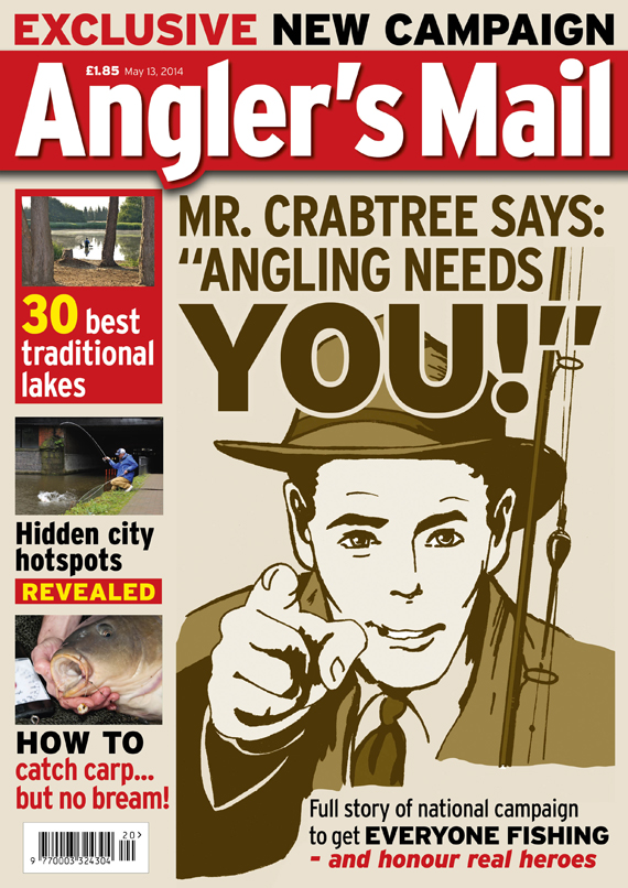 GET THIS WEEK'S ISSUE! Angler's Mail magazine is in shops from Tuesday and available too for iPad etc - do not miss this week's issue! 