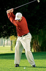 Shift Your Weight On The Backswing