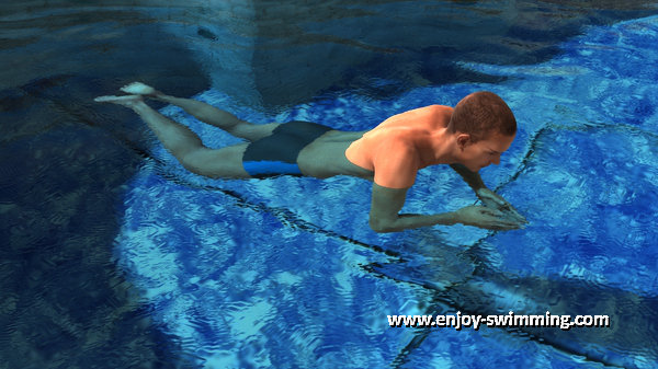 Breaststroke Arms - End of Insweep - Start of Recovery