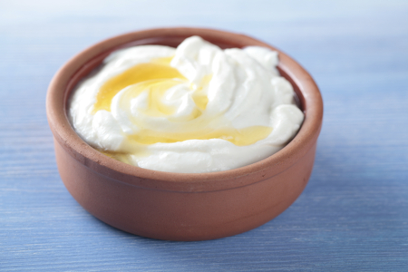 Yogurt with honey