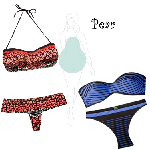 Swimsuits for Pear-shaped Body