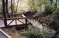 Collins Creek fishing platform