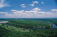 Bull Shoals Dam and the White River