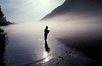 Fly-fishing on the White River