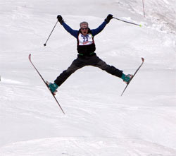 skiing trick