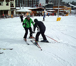 Private ski lesson