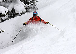 Backcountry skiing