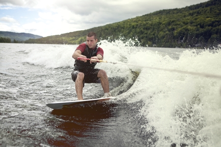 Waterskiing