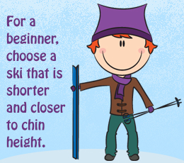 Choosing the right skis for kids