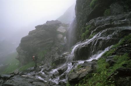 Raining in himalaya