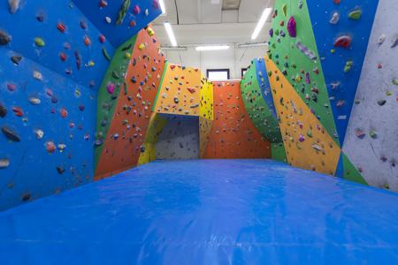 Indoor climbing gym