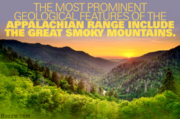 Fact about Appalachian mountain range