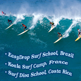 Top surf camps around the world