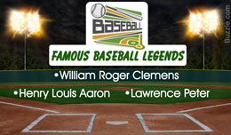 Famous baseball players