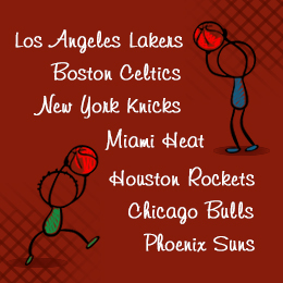 Names of basketball teams