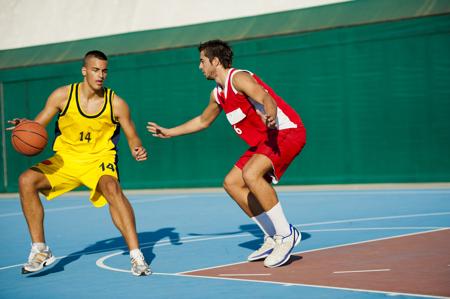 young basketball player 