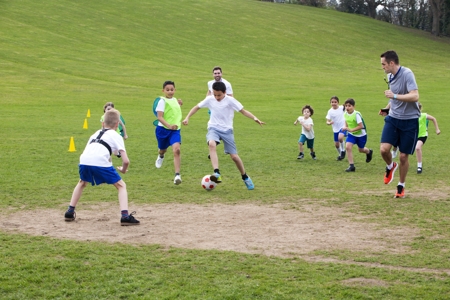 children playing