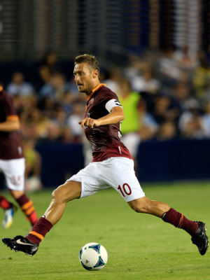 Francesco Totti At Sporting Park