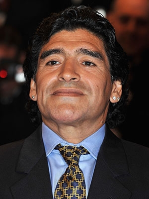Diego Maradona At The Maradona Premiere