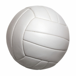 White Volleyball