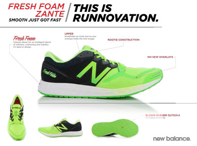 New Balance Fresh Foam Technology